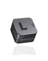  Joyroom Joyroom Multifunctional Hub USB Type C - USB 3.0 / RJ45 / HDMI / USB Type C / Thunderbolt for MacBook Pro gray (S-H121 Gray) 