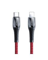  Joyroom Joyroom S-1224K2 USB-C / Lightning PD cable 20W 2.4A 1.2m - red 