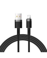  Joyroom Joyroom Liquid Silicone Data Cable N2 USB-A / Lightning 2.4A 1.2m - Black 