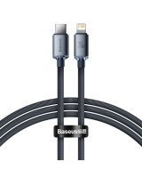  Baseus Baseus CAJY000201 Lightning - USB-C PD QC cable 20W 480Mb/s 1.2m - black 