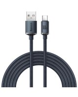  Baseus Baseus Crystal Shine Series cable USB cable for fast charging and data transfer USB Type A - USB Type C 100W 2m black (CAJY000501) 