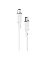  Acefast Acefast C2-03-CC USB-C - USB-C PD QC cable 60W 3A 480Mb/s 1.2m - white 
