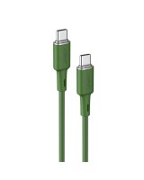  Acefast Acefast C2-03-CC USB-C - USB-C PD QC cable 60W 3A 480Mb/s 1.2m - green 