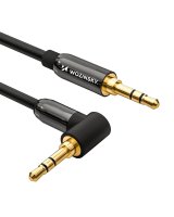  Wozinsky Wozinsky AUX cable angled (male-male) mini jack cable 1.5 m black 