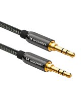  Wozinsky Wozinsky universal mini jack cable 2x AUX cable 1.5 m black 