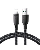  Joyroom Joyroom Multi-Color Series S-A34 USB-A / Lightning 3A cable 1m - black 