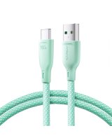  Joyroom Joyroom Multi-Color Series S-A34 USB-A / USB-C cable 100W 1m - green 