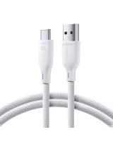  Joyroom Joyroom Multi-Color Series S-A34 USB-A / USB-C 100W Cable 1m - White 