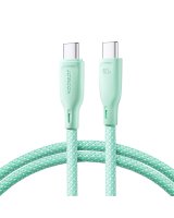  Joyroom Joyroom Multi-Color Series S-A34 USB-C / USB-C PD 60W cable 1m - green 