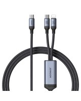  Joyroom Joyroom Speedy Series S-A21 2in1 USB-C - USB-C / Lightning cable 100W 1.5m - black 