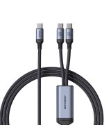  Joyroom Joyroom Speedy Series S-A21 2in1 USB-C - USB-C / USB-C cable 100W 1.5m - black 