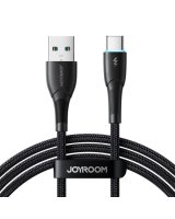  Joyroom Joyroom Starry Series SA32-AC3 3A USB-A / USB-C cable 1m - black 