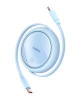  Baseus Baseus Free2Draw Mini USB-C - USB-C 100W 1m retractable cable - blue 