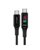  Acefast Acefast C7-03 USB-C USB-C 100W 1.2m cable with display - black 