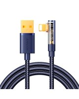  Joyroom Joyroom Gaming Cable S-UL012A6 Lightning (angled) / USB-A (straight) 2.4A 1.2 m - blue 
