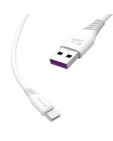  Dudao Dudao cable USB / USB Type C 5A cable 2m white (L2T 2m white) 