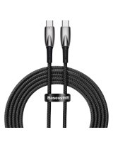  Baseus Baseus Glimmer Series Fast Charging Cable USB-C 480Mbps PD 100W 2m Black 