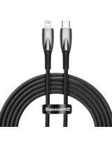  Baseus Baseus CADH000101 Lightning - USB-C PD cable 20W 480Mb/s 2m - black 