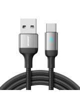  Joyroom Joyroom Extraordinary Series A10 USB-A / USB-C 3A Cable 1.2 m - Black 