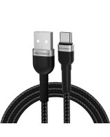  Wozinsky Wozinsky WNBAC2 USB-A / USB-C 2.4A cable 2 m - black 