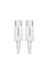  Ugreen Ugreen US264 60518 USB-C / USB-C PD QC AFC Cable 1m - White White 
