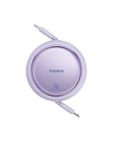  Baseus Baseus Free2Pull Cable Retractable USB-C / Lightning 20W 1m - Purple 