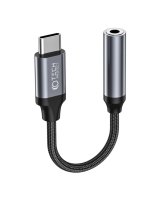  Tech-Protect Tech-Protect UltraBoost USB-C / 3.5mm mini jack adapter - black 