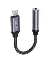  Tech-Protect Tech-Protect UltraBoost Lightning / 3.5mm mini jack adapter - black 