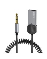  Tech-Protect Tech-Protect UltraBoost audio mini jack 3.5mm (male) / Bluetooth adapter - gray 
