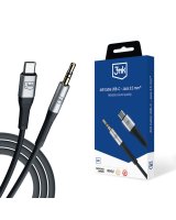  3MK Accessories - 3mk AUX Cable USB-C - Jack 3.5 mm 