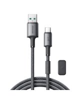  Joyroom Joyroom S-A50 Unlimited Series 3A USB-A - USB-C Cable with Magnetic Organizer 1.2m - Gray 