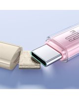  Joyroom Joyroom S-A42 Crystal-Clear Series 60W USB-C - USB-C cable 1.2m - white 
