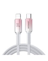  Joyroom Joyroom S-A42 Crystal-Clear Series 30W USB-C - Lightning cable 1.2m - white 