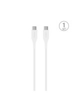  Puro Elektrik Puro Plain USB-C - USB-C 2A 1m Cable - White 