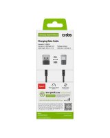  SBS SBS TECABLETC3MTK USB-A - USB-C Cable 3m - Black 