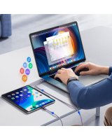  Orico Orico CDX 60W 3A Power Delivery USB-C - USB-C 1m Cable - Purple 