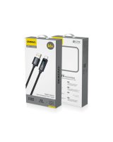  Dudao Dudao L7T USB-A - USB-C 66W Cable with LED Display 1m - Black 