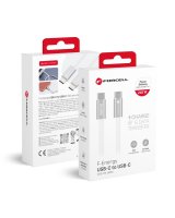  Forcell Cable USB C to USB C Forcell F-Energy QC4.0 PD 5A 240W Cafule Color 2 m CBN1 white 