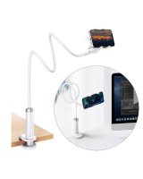  Ugreen Universal holder stand phone holder tablet (up to 12cm wide) tripod lazy holder with flexible arm white White 