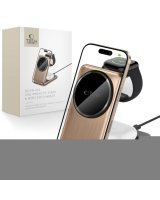  Tech-Protect QI15W-A42 3IN1 MAGNETIC MAGSAFE WIRELESS CHARGER Desert Gold 