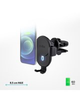 SBS Smartphone holder with inductive charger SBS TESUPWIR10CLIPSTG 10W - black 