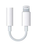  Apple Lightning to 3.5 mm Headphone Jack Adapter White 