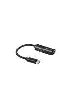  Devia Universal Smart Type-C for jack 3,5mm or Type-C black Black 