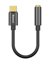  Baseus Type-C Male to 3.5mm Female Adapter L54 Black 