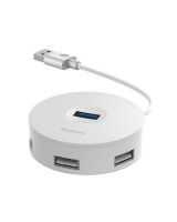  Baseus - Adapter HUB USB 3.0 To 4xUSB White 