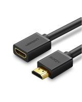  Ugreen Cable cord adapter plug HDMI extension cable (female) - HDMI (male) 4K 10.2 Gbps 340 Mhz audio ethernet 0.5 m Black 