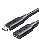  Ugreen cable extension adapter USB C (male) - USB C (female) 100W 10Gb/s 1m Black 