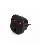  HQ Power Plug adapter from UK (United Kingdom) 3pin to Euro Socket - UK to EU Adapter (OEM) 