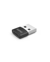  Hama cable gender changer USB C USB A Black 