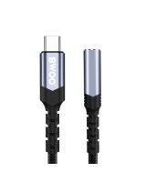  BWOO Adapter AUX 3.5mm - USB-C Black BZ47 Black 